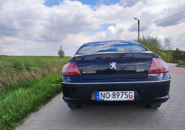 Peugeot 407 cena 6900 przebieg: 305000, rok produkcji 2005 z Olsztyn małe 67